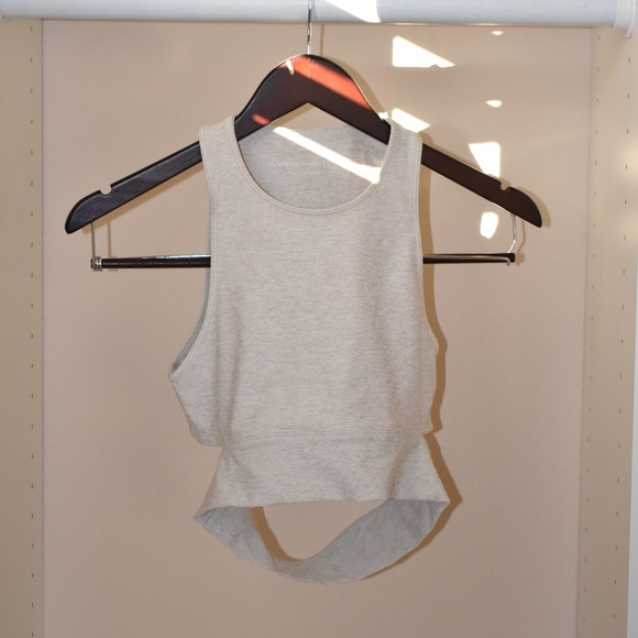 Outdoor Voices Cropped Set in Oatmeal - Picture 4 of 5